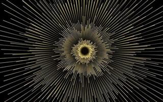 Abstract circular geometric background. Starburst dynamic centric motion pattern. lines or rays vector