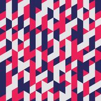 Red Geometric Seamless pattern Abstract background vector