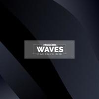 Abstract Waves background. Dynamic shapes composition vector