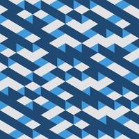 Blue Geometric Seamless pattern Abstract background vector