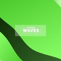 wave vector abstract background flat design stock illustration