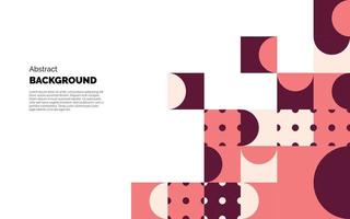 Geometric background with squares Vector illustration