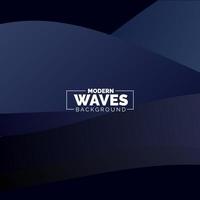 Abstract Waves background. Dynamic shapes composition vector