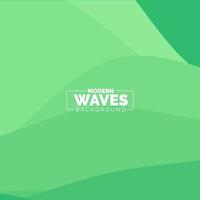 Abstract Waves background. Dynamic shapes composition vector