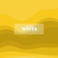 Abstract Waves background. Dynamic shapes composition vector