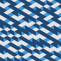 Blue Geometric Seamless pattern Abstract background vector