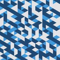 Blue Geometric Seamless pattern Abstract background vector