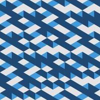 Blue Geometric Seamless pattern Abstract background vector