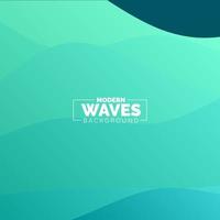 wave vector abstract background flat design stock illustration