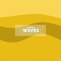 water Wave vector abstract background flat design style