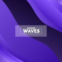 Abstract Waves background. Dynamic shapes composition vector