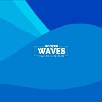 water Wave vector abstract background flat design style