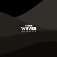 Abstract Waves background. Dynamic shapes composition vector