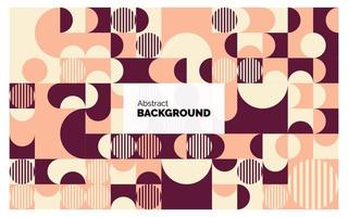 Geometric Mosaic background. Vector illustration