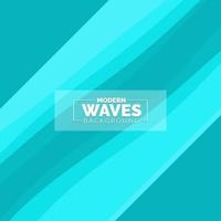 wave vector abstract background flat design stock illustration