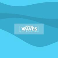 Abstract Waves background. Dynamic shapes composition vector