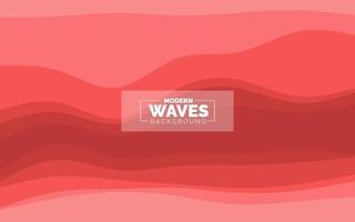 Abstract Waves background. Dynamic shapes composition vector