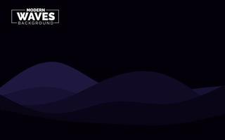 wave vector abstract background flat design stock illustration