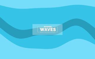 Abstract Waves background. Dynamic shapes composition vector