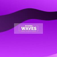 Abstract Waves background. Dynamic shapes composition vector