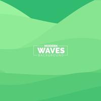 Abstract Waves background. Dynamic shapes composition vector