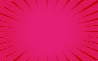 Pink comic background Retro vector