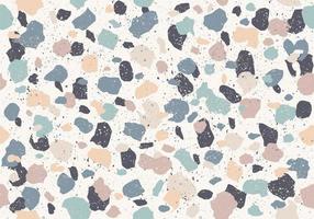 Colorful pattern with terrazzo texture vector