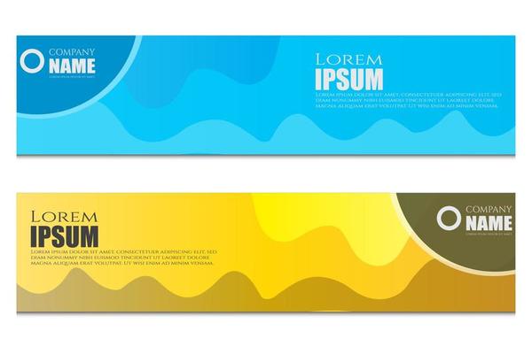 simple banner design