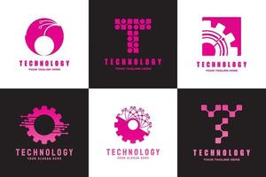 future technology icon vector