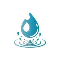 water droplet icon vector