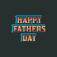 Fathers day t-shirt design vector