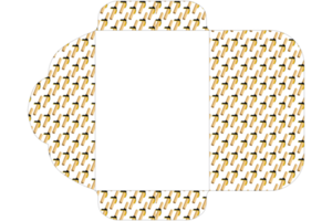 design de envelope com tema de rolo de certificado png