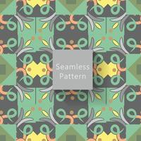 Abstract seamless pattern with background vector