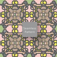 Abstract seamless pattern with background vector