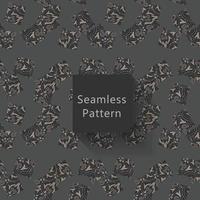 Abstract seamless pattern with background vector