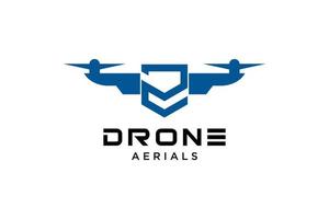 plantilla de diseño de logotipo de drone con letra z. vector de icono de drone de fotografía. diseño creativo. ilustración