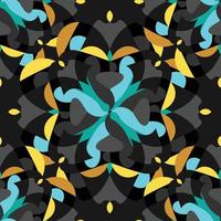 Abstract seamless pattern with background vector