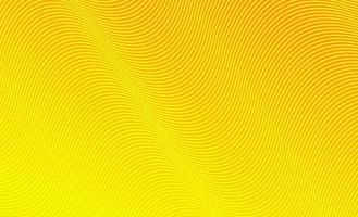 fondo amarillo abstracto con línea ondulada vector