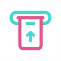 Top Up Icon Two Color vector