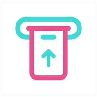 Top Up Icon Two Color vector