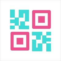 Scan Barcode Icon Two Color vector