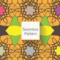 Abstract seamless pattern with background vector