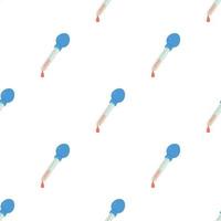 Pipette pattern seamless vector