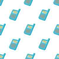 Mobile phone 24 7 service pattern seamless vector