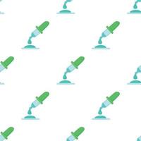 Pipette pattern seamless vector