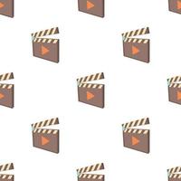 Clapboard pattern seamless vector
