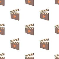 Clapboard pattern seamless vector