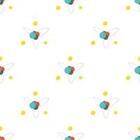 Molecule pattern seamless vector