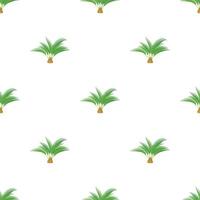 Small palm tree pattern seamless vector