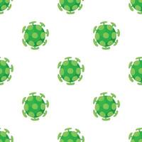 Bacterial cell pattern seamless vector